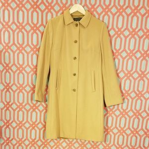 Banana Republic • Camel Colored Peacoat
